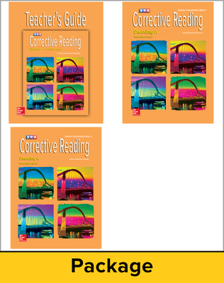 Corrective Reading Decoding Level A, Teacher Materials Package
