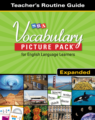 SRA Vocabulary Picture Pack - Teacher Routine Cards - Expanded
