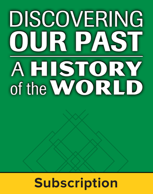 Discovering Our Past: A History of the World, Early Ages, Teacher Lesson Center, 6-Year Subscription