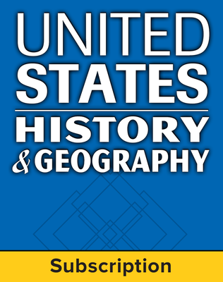 United States History and Geography, Student Learning Center, 1-Year Subscription