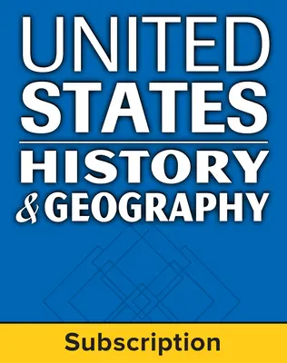United States History and Geography,  Complete Classroom Set, Digital, 6-year subscription (set of 30)