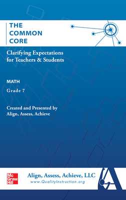 AAA The Common Core: Clarifying Expectations for Teachers and Students. Math, Grade 7