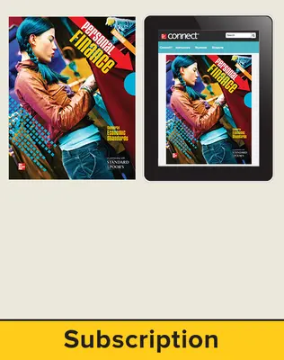 Personal Finance, Print Student Edition and Single User Connect Plus, 6 year subscription
