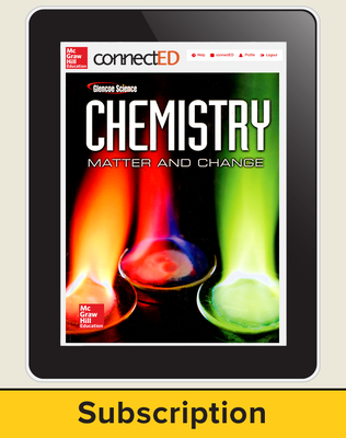 Chemistry Matter & Change, eTeacher Edition, 1-year subscription