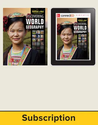 Discovering World Geography, Teacher Suite, 1-Year Subscription