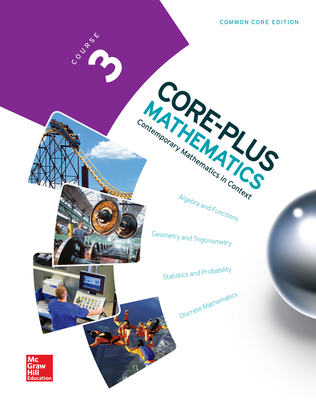 Core Plus Mathematics, Course 3, Student Edition