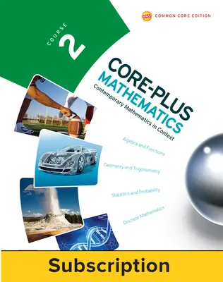 Core Plus Mathematics C 2015