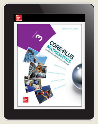 Core-Plus Mathematics Course 3, eTeacher Edition 1-year subscription