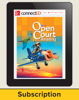 Open Court Reading Grade 1 Teacher License, 6-year subscription
