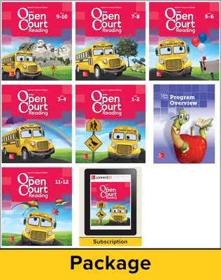 Open Court Reading Grade K Digital and Print Teacher Package, 6-year subscription Open Court Reading Grade K Digital and Print Teacher Package, 6-year subscription