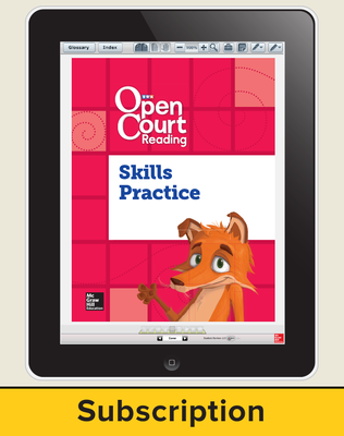 Open Court Reading Foundational Skills Kit Single Class License, 6-year subscription Grade K