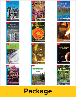Inspire Science Grade 5, Spanish Leveled Reader Class Set, 1 Each of 12 Titles (On Level)
