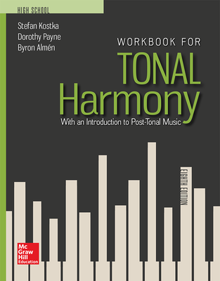 Kostka, Tonal Harmony, 2018, 8e, Workbook