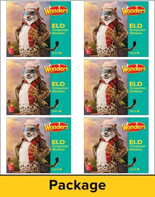 Wonders For English Learners, Gr 4 Beginner Companion Worktext PKG Wonders For English Learners, Gr 4 Beginner Companion Worktext PKG