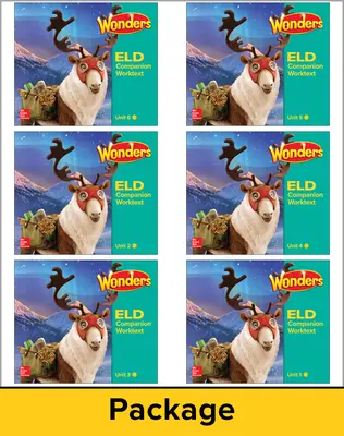 Wonders For English Learners, Gr 5 Beginner Companion Worktext PKG Wonders For English Learners, Gr 5 Beginner Companion Worktext PKG