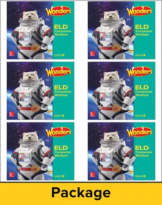 Wonders For English Learners, Gr 6 Beginner Companion Worktext PKG Wonders For English Learners, Gr 6 Beginner Companion Worktext PKG