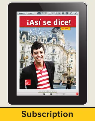 Asi se dice Level 2, Student Suite 6-year subscription