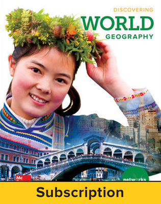 Discovering World Geography, Student Learning Center, 1-year subscription