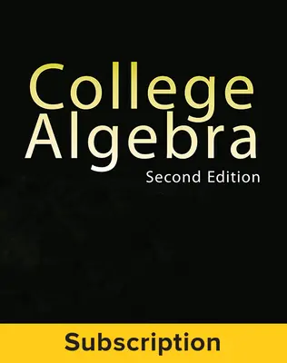 Miller, College Algebra, 2017, 2e, ConnectED eBook, 1-year subscription