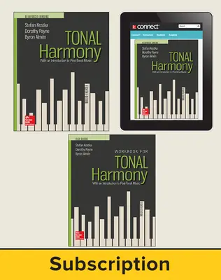 Kostka, Tonal Harmony, 2018, 8e, Deluxe Student Bundle, 6-year subscription