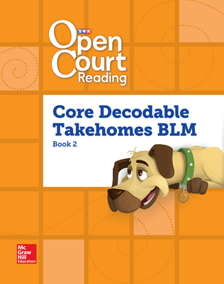 Open Court Reading, Core PreDecodable and Decodable Takehome Books Blackline Master Book 2, Grade 1