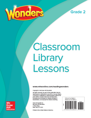 Wonders Classroom Library Lessons, Grade 2