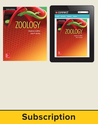 Miller, Zoology, 2016, 10e (Reinforced Binding) Standard Student Bundle (Student Edition with Connect), 1-year subscription