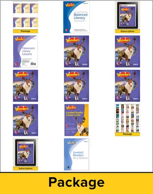 Wonders Balanced Literacy, Grade 5 Comprehensive Package, 6-year subscription
