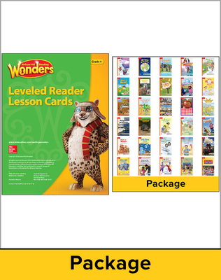 Wonders Balanced Literacy Gr 4 Leveled Reader packages 