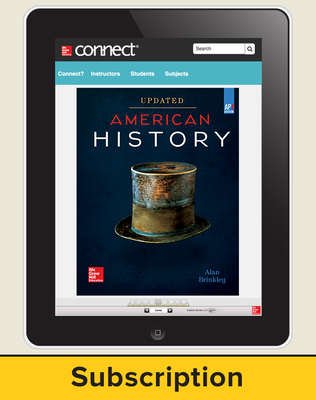 Brinkley, American History: Connecting with the Past UPDATED AP Edition, 2017, 15e, Connect, 1-year Subscription
