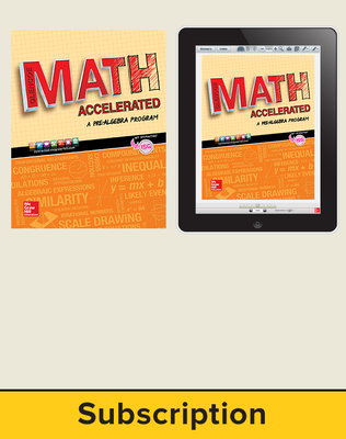 Glencoe Math Accelerated 2017, Complete Student Bundle, 6-year subscription