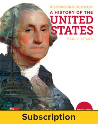 Discovering Our Past: A History of the United States-Early Years, Student Learning Center, 1-year subscription