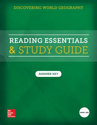 Discovering World Geography, Reading Essentials & Study Guide, Teacher Answer Key
