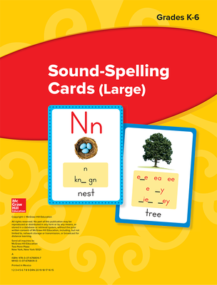 Wonders Sound-Spelling Cards (Large), Grades K-6