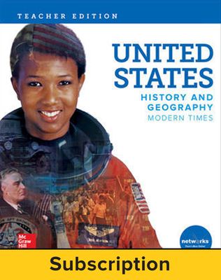 United States History and Geography: Modern Times, Teacher Lesson Center, 6-year subscription