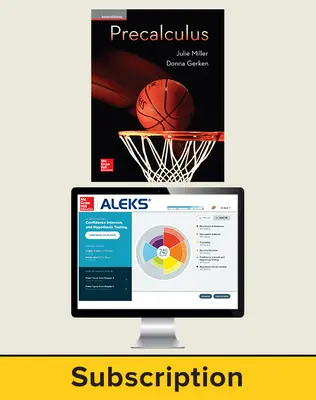 Miller, Precalculus, 2017, 1e, ALEKS®360 Student Bundle, 40-week subscription