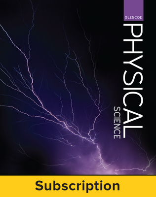 Glencoe Physical Science, eTeacher Edition with LearnSmart, 1-year subscription