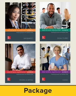 High School Equivalency Achieve, Subject Module Instructor Resource Guide Set