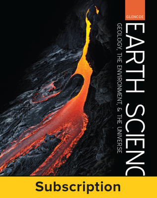 Glencoe Earth Science: GEU, Complete Student Bundle, 1-year subscription