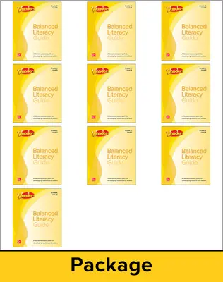 Wonders Balanced Literacy Teacher Guide Package, Grade K