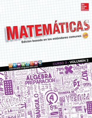 Glencoe Math, Course 3, Volume 2, Spanish Student Edition