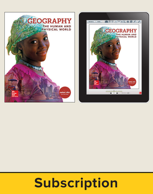 Geography: The Human and Physical World, Student Suite with LearnSmart Bundle, 6-year subscription