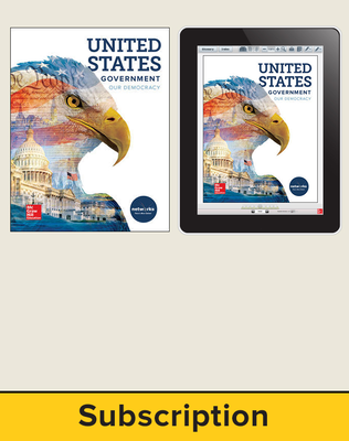 United States Government: Our Democracy, Student Suite with LearnSmart Bundle, 6-year subscription