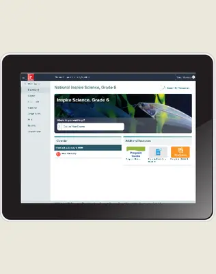 Inspire Science: Integrated G6, Digital Student Center, 1-year subscription