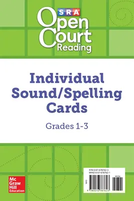 Open Court Reading Grades 1-3 Individual Sound/Spelling Cards Open Court Reading Grades 1-3 Individual Sound/Spelling Cards