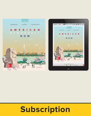 Harrison, American Democracy Now, 2017, 5e (AP Edition) Student Bundle 1 year subscription