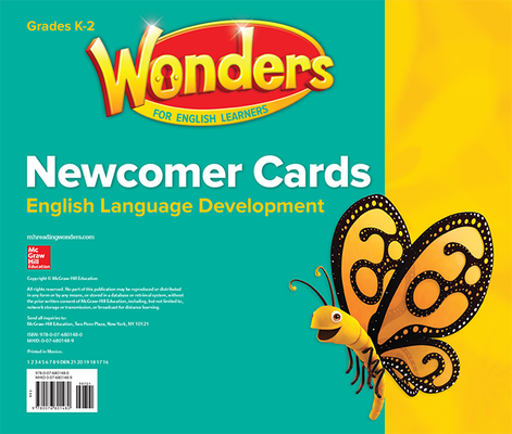 Wonders for English Learners Newcomer Cards Grades K-2