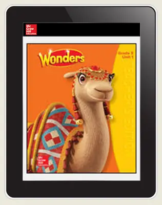 Wonders Teacher Online Workspace 6-Year Online Subscription, Grade 3