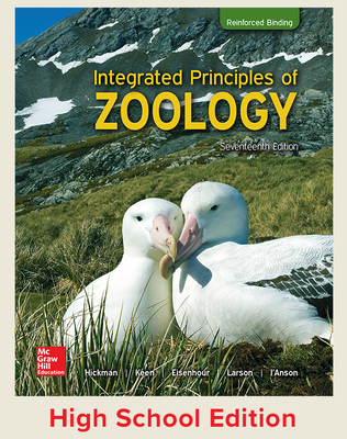 Hickman, Integrated Principles of Zoology, 2017, 17e (Reinforced Binding) Student Edition