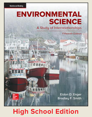 Enger, Environmental Science, 2019, 15e, Student Edition